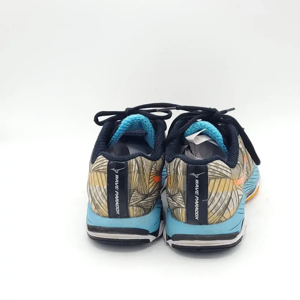 Mizuno Wave Paradox 410580 008N brown blue orange Running Shoes Women's Size 6.5